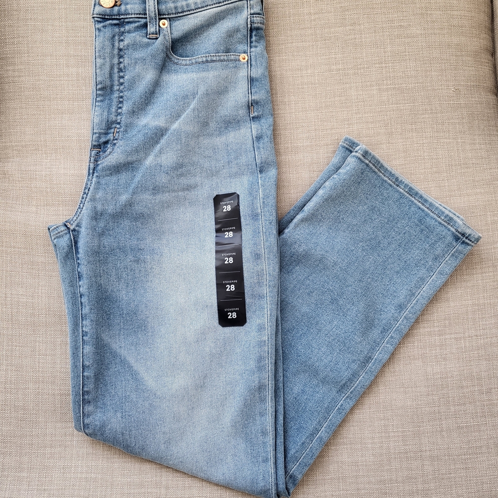 J. Crew Women's Stovepipe Jeans - Light Blue